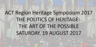 ACT Region Heritage Symposium 2017